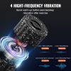 Vibrating Foam Roller, 4-Speed Electric Massage Roller, 16" Rechargeable Muscle Roller with 3D Texture