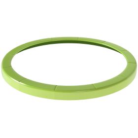 14FT Trampoline Spring Cover, Safety Trampoline Pad Replacement, Waterproof and Tear Resistant, All Weather Trampoline Accessories, Green