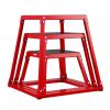 VEVOR Plyometric Jump Boxes, 12/18/24 Inch Plyo Box, Platform and Jumping Agility Box