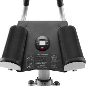 VEVOR AB Workout Machine, Ab Workout Equipment at Home Gym, Core & Abdominal Trainers for Women, 440 lbs Weight Capacity Strength Training Ab Cru (Number of Sliders: Single Slider, Number of Rails: Double Slide Rail)