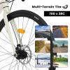 A28320RL 700C Road Bike, 16-Speed Outdoor Bike Disc Brakes, Light Weight Aluminum Frame, Racing Bike City Commuting Road Bicycle L Size for Men W